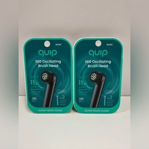 NEW! Quip 360 oscillating toothbrush heads (2)